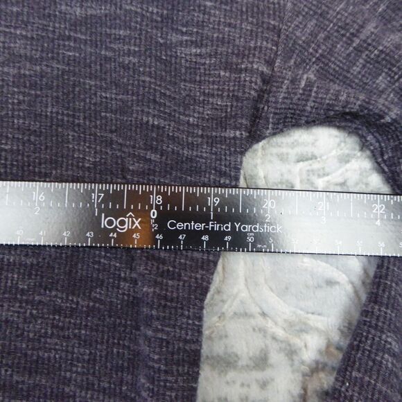 Green Envelope Sweater Women's Medium Gray Cowl Neck High Low  USA Made - Picture 7 of 11